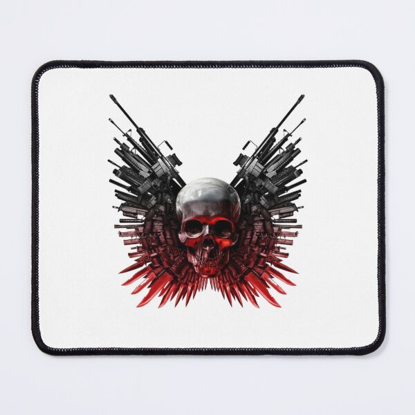 Item preview, Armed Skull designed and sold by TrendyLuxShop.