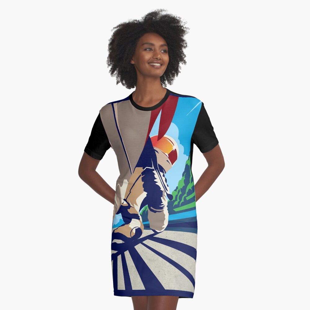 Item preview, Graphic T-Shirt Dress designed and sold by SFDesignstudio.