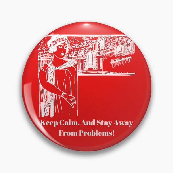 Item preview, Keep Calm and Stay Away From Problems designed and sold by Freihalt.