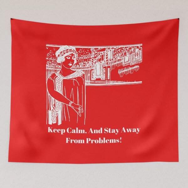 Item preview, Keep Calm and Stay Away From Problems designed and sold by Freihalt.