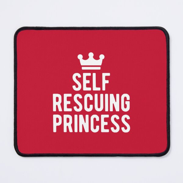Item preview, Self Rescuing Princess Official Logo For Strong Women #2 designed and sold by SalahBlt.