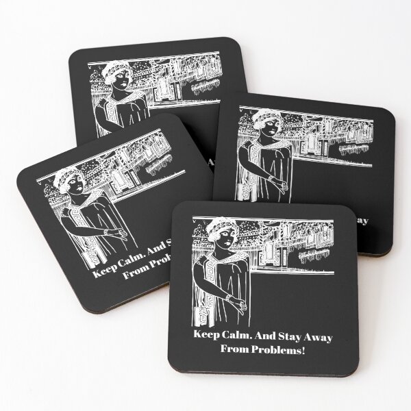 Item preview, Keep Calm and Stay Away From Problems designed and sold by Freihalt.