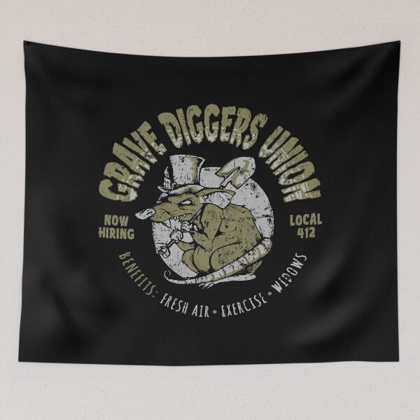 Item preview, Grave diggers Union T-Shirt designed and sold by DianaChloe.