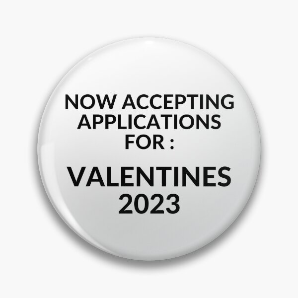 Item preview, Accepting Application for Valentines  White 002 designed and sold by unclejab.