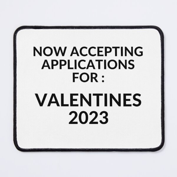 Artikelvorschau, Annahme der Bewerbung für Valentines White 002 entworfen und verkauft von unclejab.