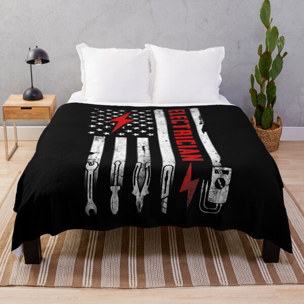 Item preview, Electrician Patriotic American Flag Electrician Gift designed and sold by SageTobias.