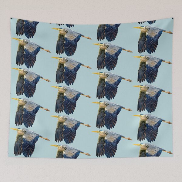 Item preview, Heron flying right to left designed and sold by Dalyndigital Photography.