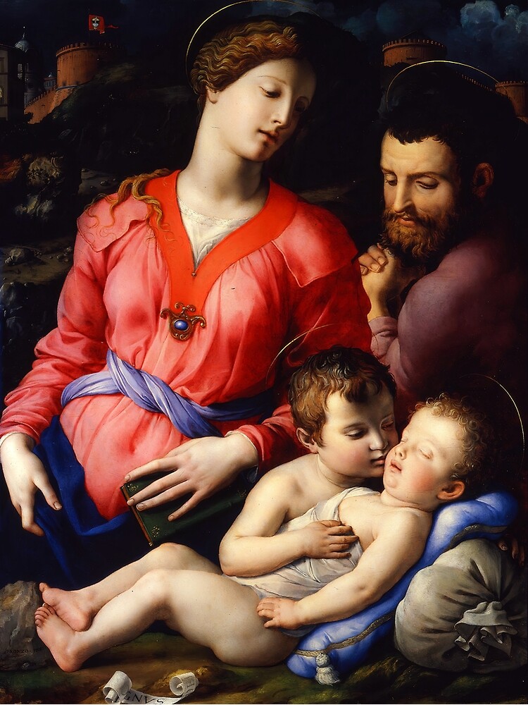 Panciatichi Holy Family by Bronzino by TheSoulOfArt