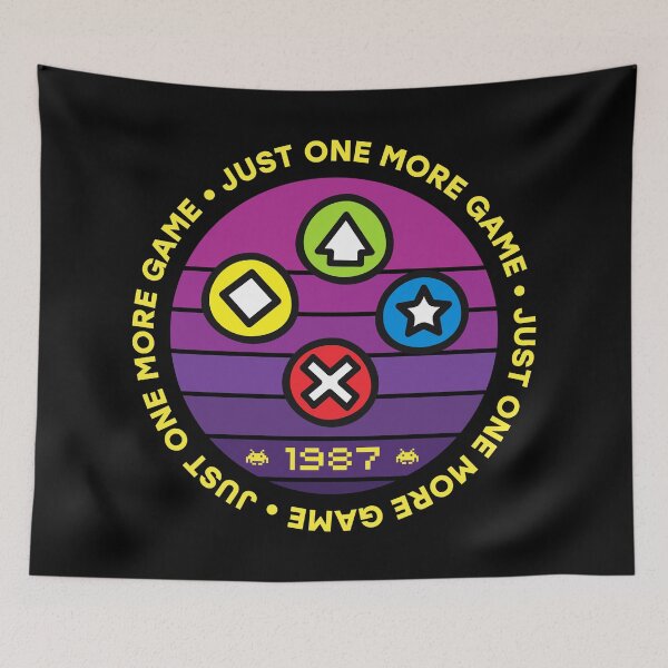 Item preview, Retro Gamer - Just one more game 1987 designed and sold by Store-Designify.