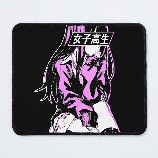 Item preview, SCHOOLGIRL (Pink) - Sad Anime Japanese Aesthetic Classic . designed and sold by mcdonaldleona.
