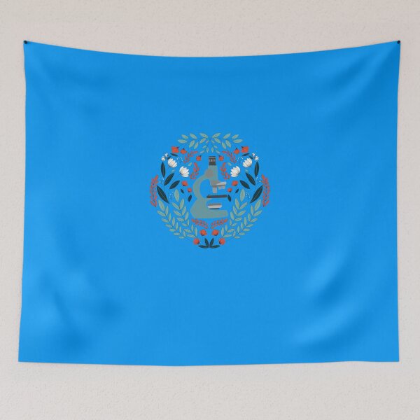 Item preview, Blue Folk Microscope Classic T-Shirt designed and sold by BASRAVIJAY.