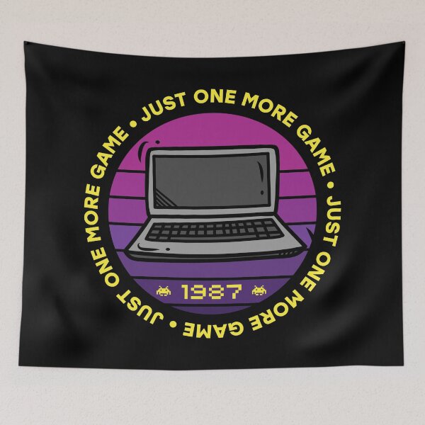 Item preview, Retro Gamer - Just one more game 1987 designed and sold by Store-Designify.