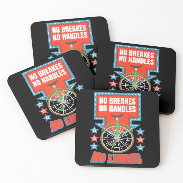 Item preview, No Breakes No Handles Unicycle designed and sold by MooonTees.