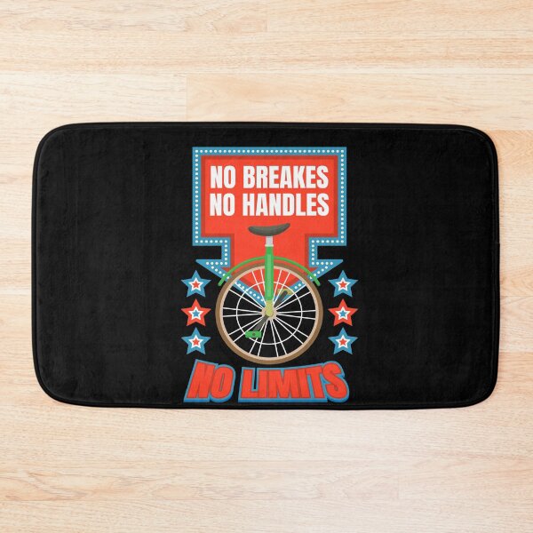 Item preview, No Breakes No Handles Unicycle designed and sold by MooonTees.