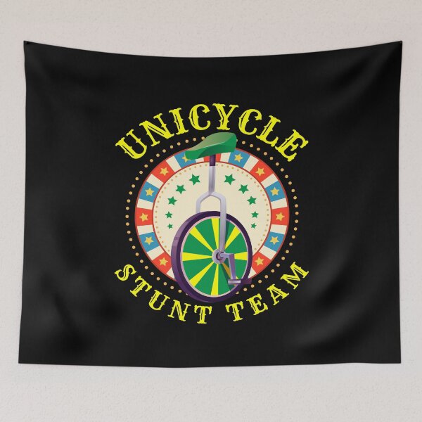 Item preview, Unicycle Stunt Team Unicycle designed and sold by MooonTees.