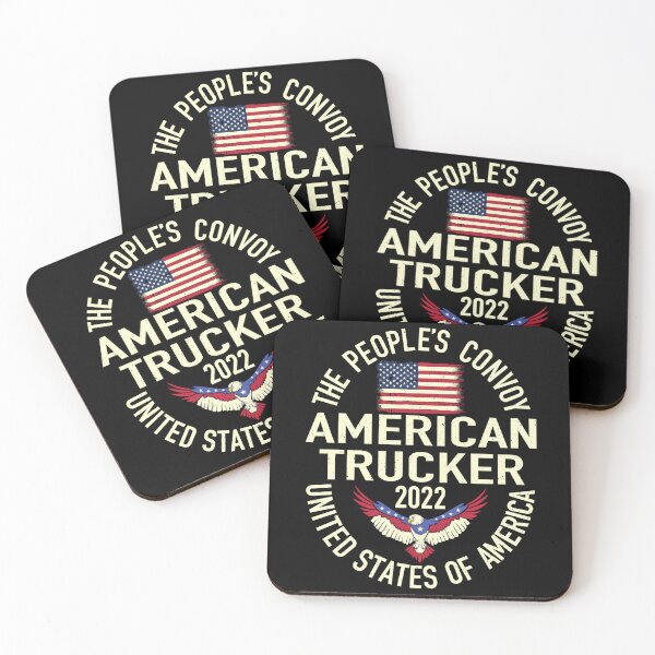 Item preview, Freedom Convoy USA 2022 The People's Convoy America Truckers designed and sold by GraphifyArt.