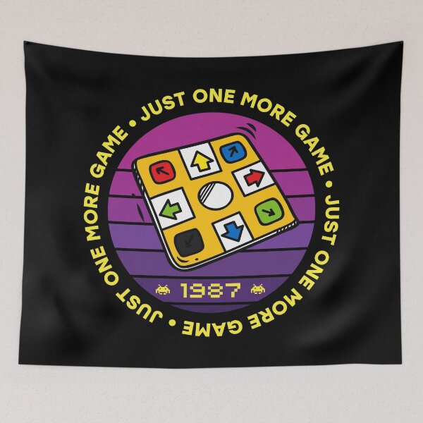 Item preview, Retro Gamer - Just one more game 1987 designed and sold by Store-Designify.