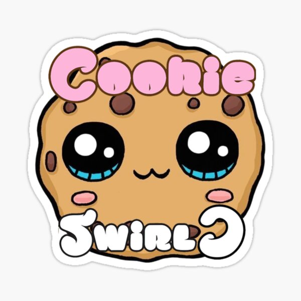 "Cute Cookieswirl c, cookieswirlc world" Sticker by maduri Redbubble