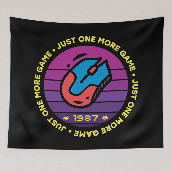 Item preview, Retro Gamer - Just one more game 1987 designed and sold by Store-Designify.