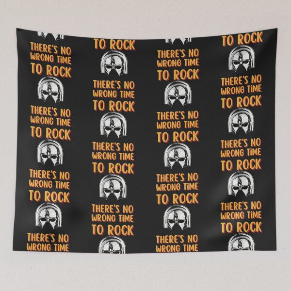Item preview, Theres No Wrong Time To Rock designed and sold by QlickDesign.