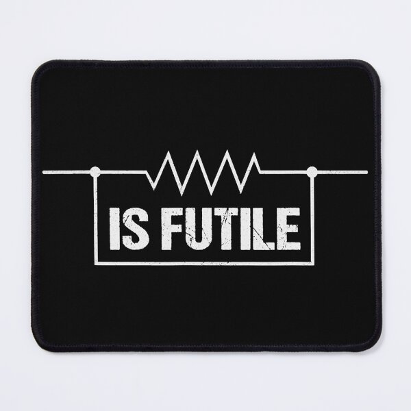 Item preview, Electrician Resistance Is Futile Engineer Voltage Gift designed and sold by SageTobias.