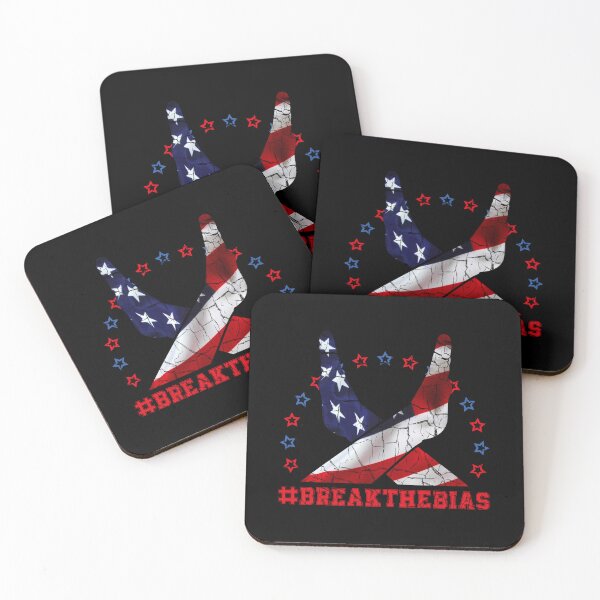 Item preview, Break the Bias Pose International Women's Day Feminist flag United States designed and sold by Tattoohouse.