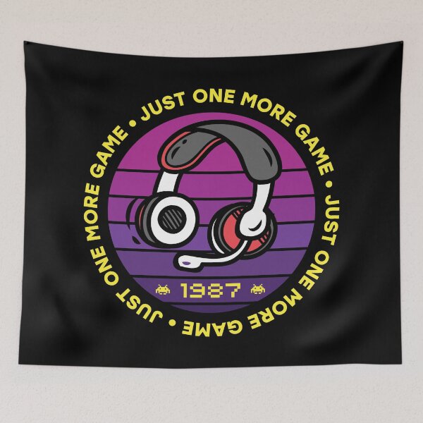 Item preview, Retro Gamer - Just one more game 1987 designed and sold by Store-Designify.