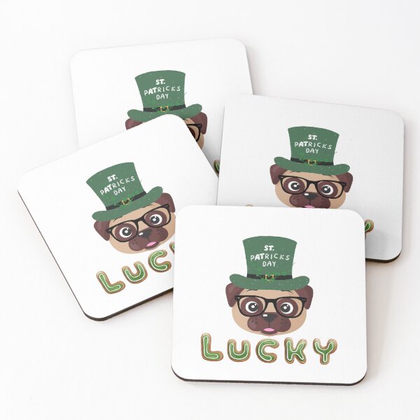 Item preview, St Patrick's Pug  Day designed and sold by Lorify.