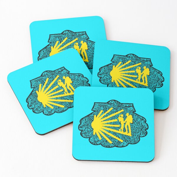 Item preview, Way of St. James pilgrims designed and sold by TanTrisTani.