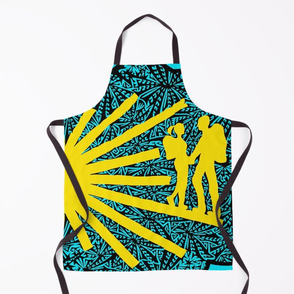 Item preview, Way of St. James pilgrims designed and sold by TanTrisTani.