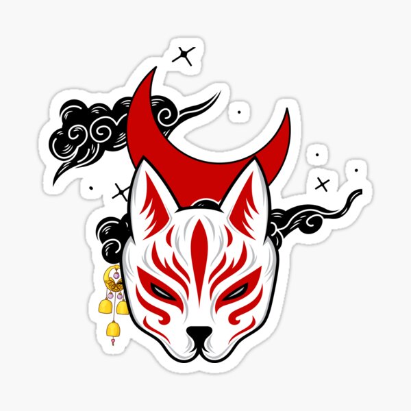 Item preview, Kitsune Japenesse Nine Tailed Fox Mask and Kenji  designed and sold by zohirkk.