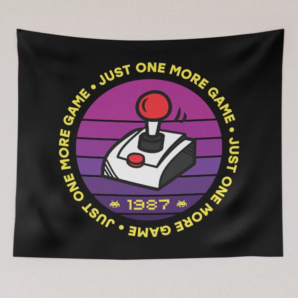 Item preview, Retro Gamer - Just one more game 1987 designed and sold by Store-Designify.