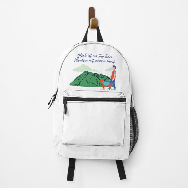 Item preview, Glück ist ein Tag beim Wandern mit meinem Hund designed and sold by Khaila-shop.