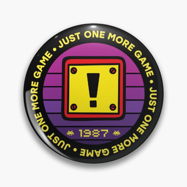 Item preview, Retro Gamer - Just one more game 1987 designed and sold by Store-Designify.
