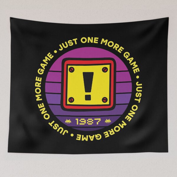 Item preview, Retro Gamer - Just one more game 1987 designed and sold by Store-Designify.