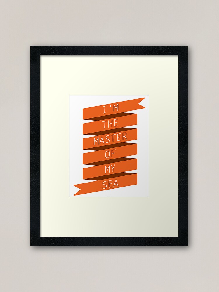 Imagine Dragons Believer Lyrics Framed Art Print By Reneemarie6 Redbubble