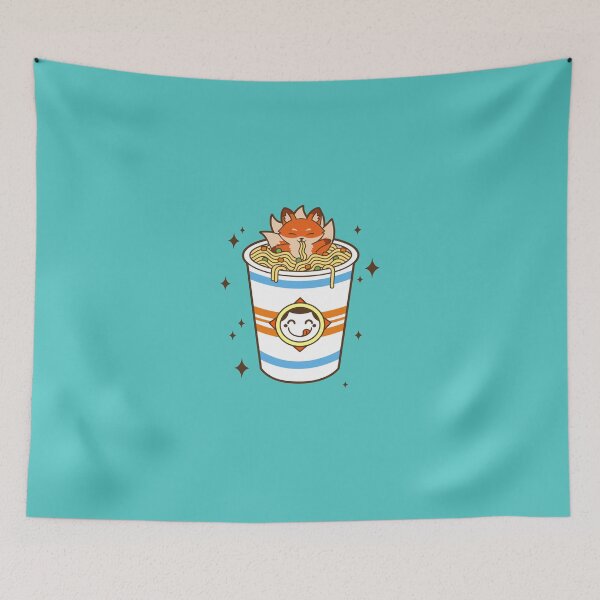 Item preview,  Fox Eating Ramen Ramen Lover designed and sold by mrkedi123.
