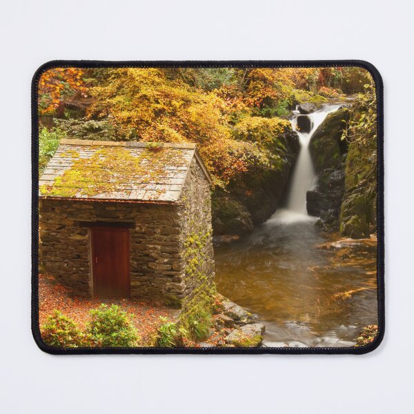 Item preview, Stone Hut with waterfall view designed and sold by Simon Baylis.