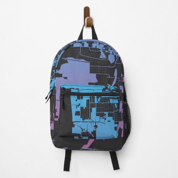 Item preview, Tallahassee city Pink Blue Map Art Florida USA designed and sold by EpicMaps.
