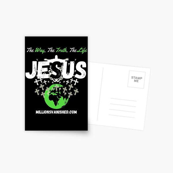 The Way, The Truth, The Life 1 - Christian Postcard