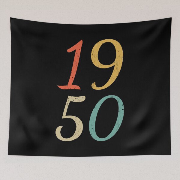 Item preview,  Classic Vintage Style 1950 Birthday Distressed designed and sold by MSA-42.