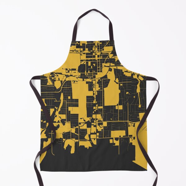 Item preview, Tallahassee Florida USA Black Gold Map Art designed and sold by EpicMaps.