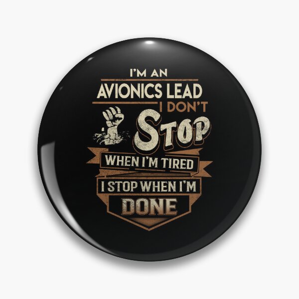 Item preview, Avionics Lead T Shirt - I Stop When Done Job Gift Item Tee designed and sold by natalinedk.