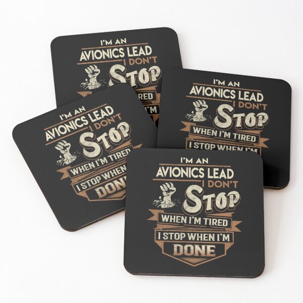 Item preview, Avionics Lead T Shirt - I Stop When Done Job Gift Item Tee designed and sold by natalinedk.