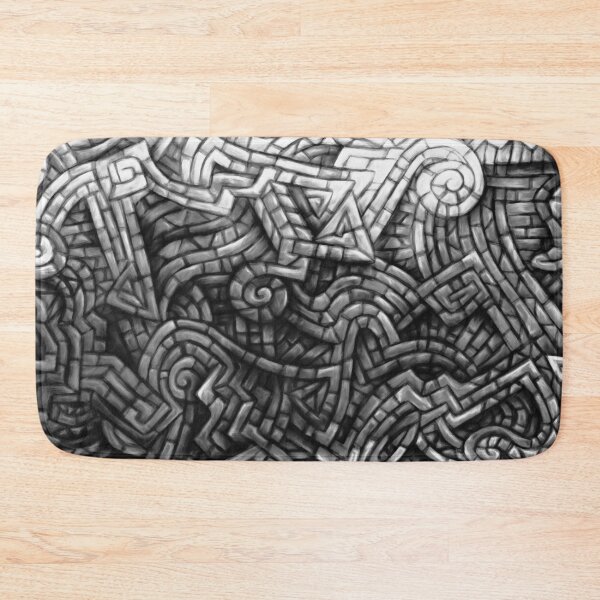 Item preview, Reflection of a Composite World - black and white version designed and sold by Akatharsia.