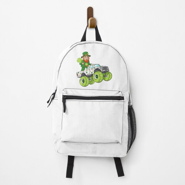 Item preview, St Patricks Day Leprechaun Monster Truck Lucky Boys Kids designed and sold by roseanger.