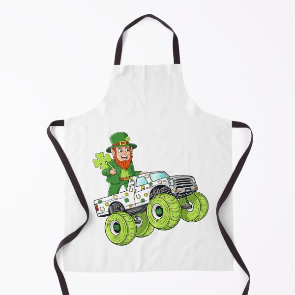 Item preview, St Patricks Day Leprechaun Monster Truck Lucky Boys Kids designed and sold by roseanger.