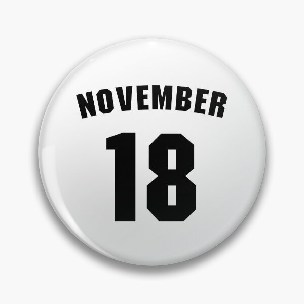 Item preview, Date of birth  18 November  birthday gift sport design designed and sold by Panya-Design.