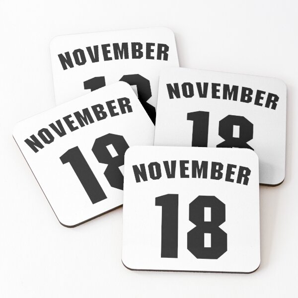 Item preview, Date of birth  18 November  birthday gift sport design designed and sold by Panya-Design.