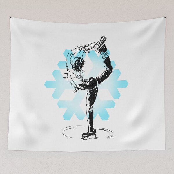Item preview, Figure Skating Line Art designed and sold by Arkneer.